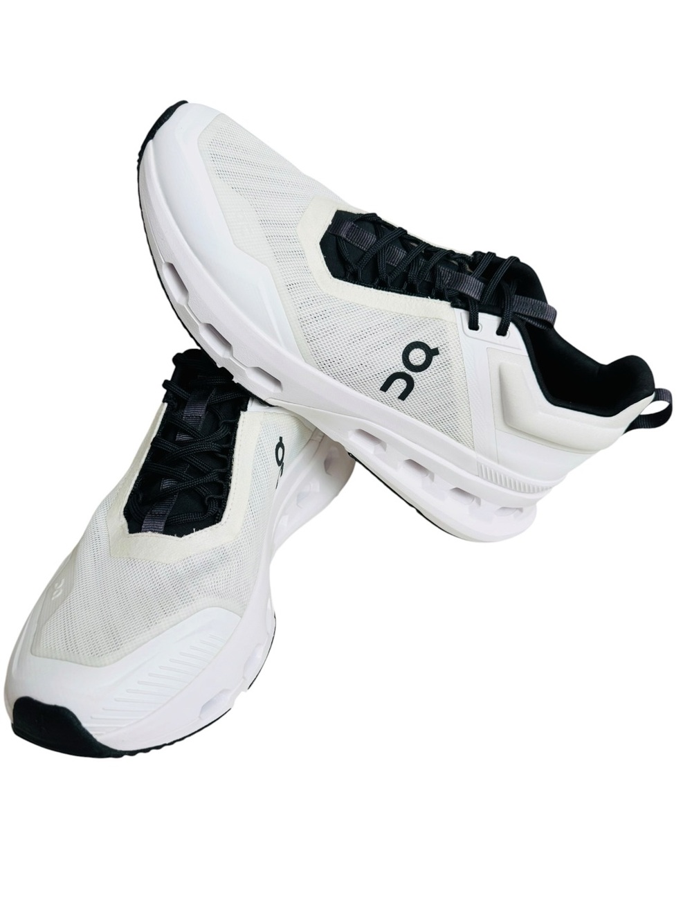 On Running Cloudnova Men’s Running Shoes - White/Black US 10